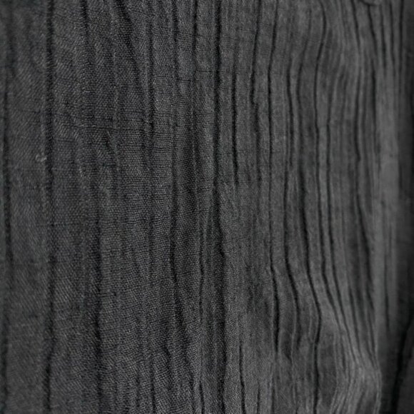 NANETTE LEPORE Button Front Midi Dress Sz 8 Black - Picture 6 of 10